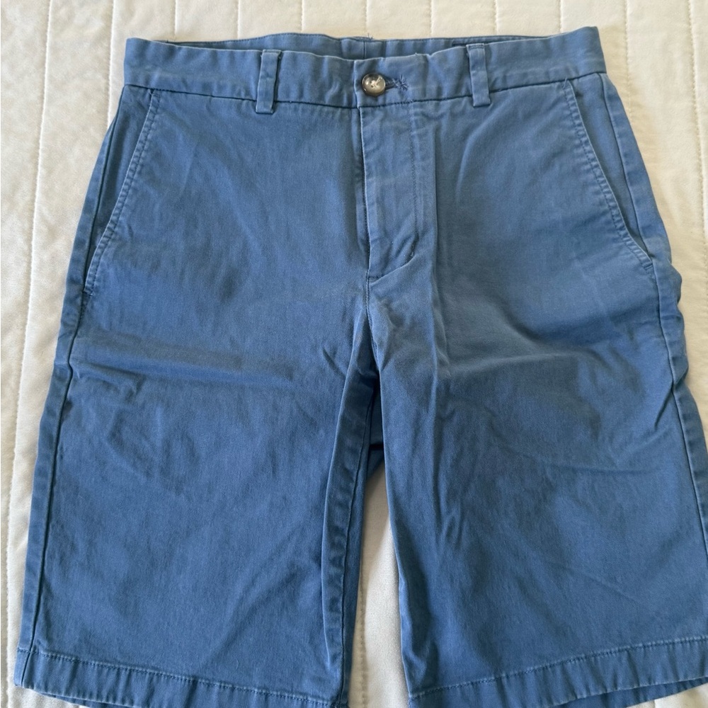 Vineyard Vines Men's Slate Blue Flat Front Shorts